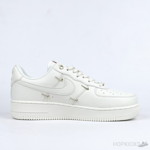 Nike Air Force 1 '07 LX CN Sail Gold Mini Swooshes