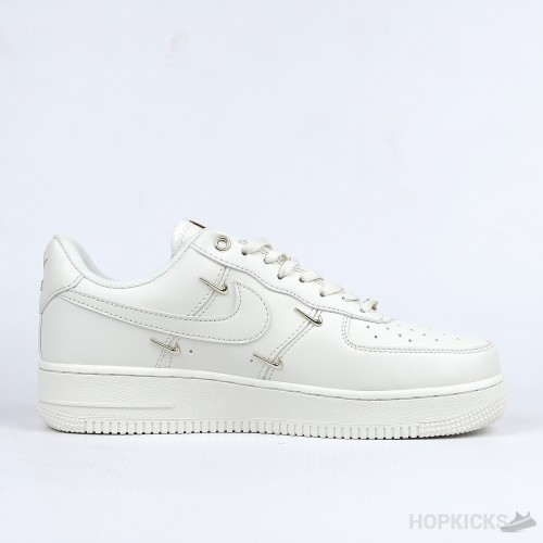 Nike Air Force 1 '07 LX CN Sail Gold Mini Swooshes