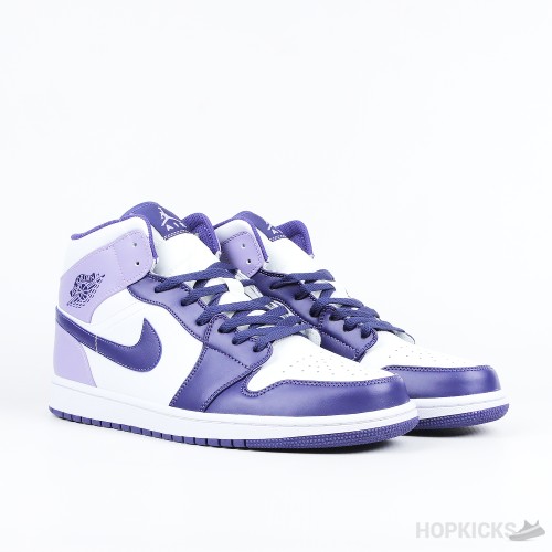 Air Jordan 1 Mid Arrives In The Sky J Purple (Premium Plus Batch)