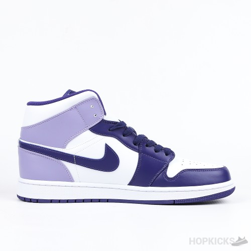 Air Jordan 1 Mid Arrives In The Sky J Purple (Premium Plus Batch)