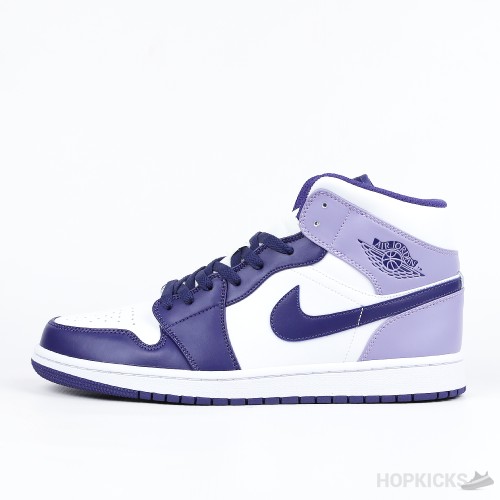 Air Jordan 1 Mid Arrives In The Sky J Purple (Premium Plus Batch)