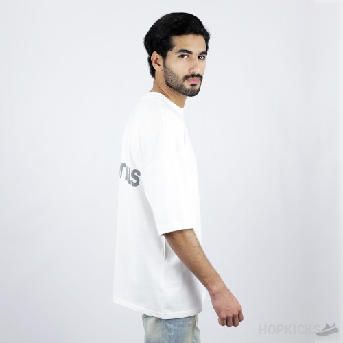 Essentials White T-Shirt (Reflective)