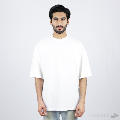 Essentials White T-Shirt (Reflective)