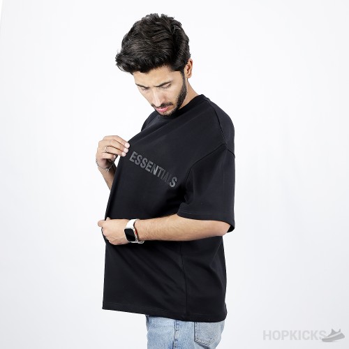 Essential Logo Black T-Shirt