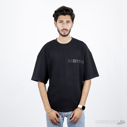 Essential Logo Black T-Shirt