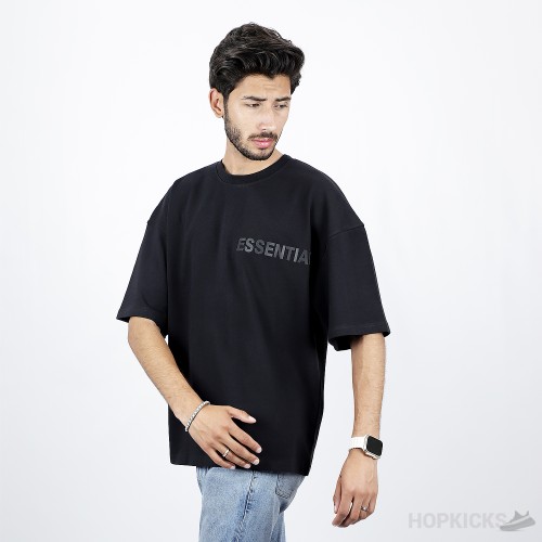 Essential Logo Black T-Shirt