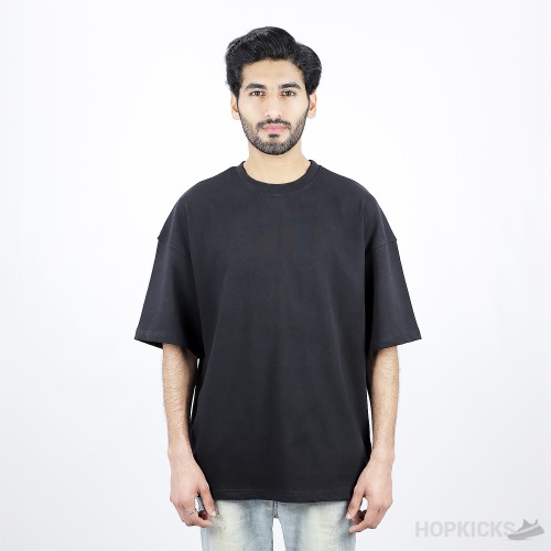 Essentials Black T-Shirt (Reflective)