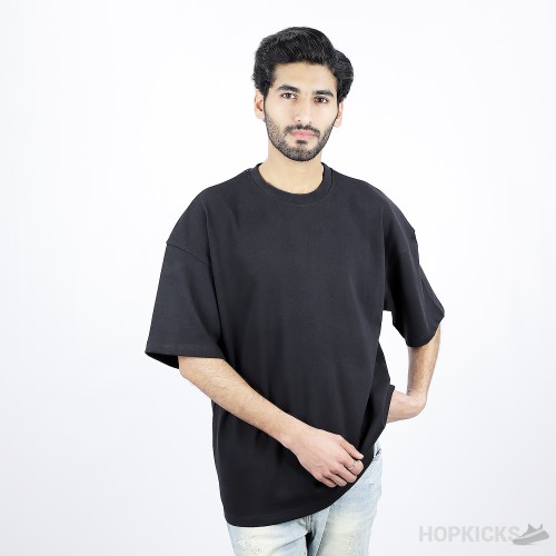 Essentials Black T-Shirt (Reflective)