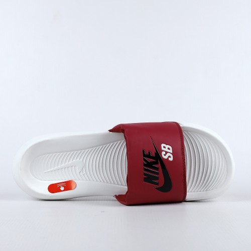 Nike SB Victory One White Red Slide