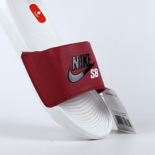 Nike SB Victory One White Red Slide