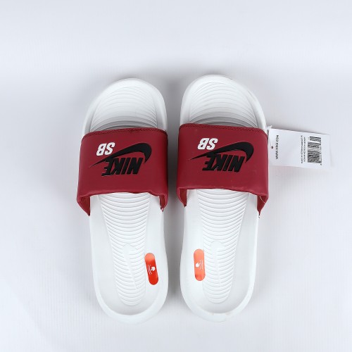 Nike SB Victory One White Red Slide