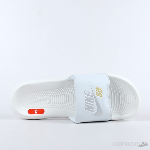 Nike SB Victory One White Slide