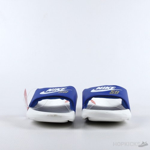 Nike SB Victory One White Blue Slide