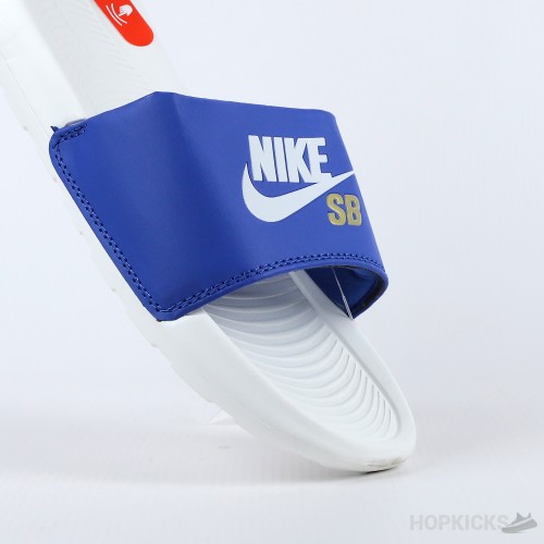 Nike SB Victory One White Blue Slide
