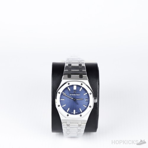 Luxury Watch Royal Oak 67650ST.00.1261ST. 01 1:1 Best Edition JF Factory Blue Dial Swiss Quartz