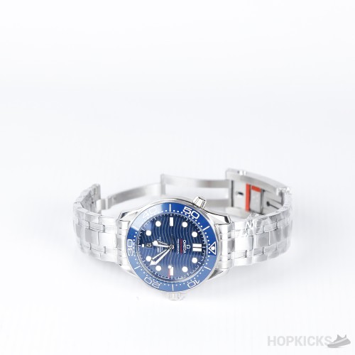 Luxury Watch Seamaster Diver 300m Mechanical Watches 1:1 Best Edition Swiss ETA2824 Blue Dial