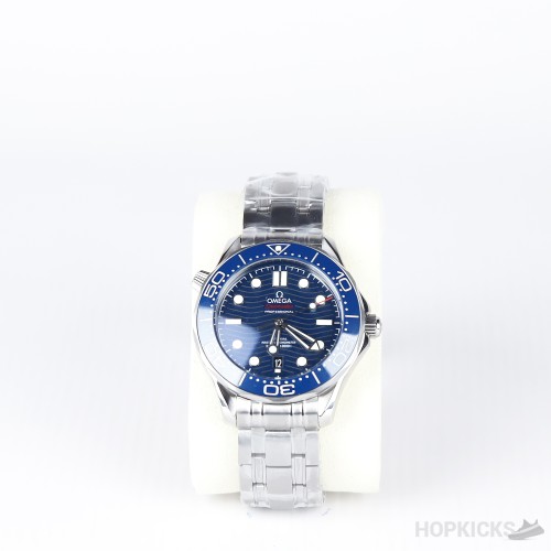 Luxury Watch Seamaster Diver 300m Mechanical Watches 1:1 Best Edition Swiss ETA2824 Blue Dial