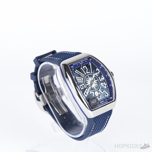 Franck Muller Vanguard V45 ABF Factory 1:1 Best Edition Swiss ETA2824 Blue Dial