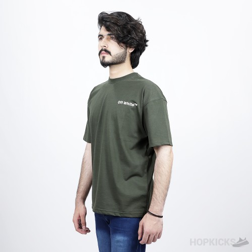 Off-White Green T-Shirt