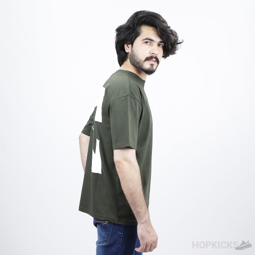 Off-White Green T-Shirt
