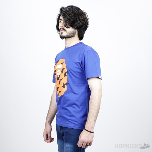 Bape By Bathing Ape Blue T-Shirt (Economy Batch)