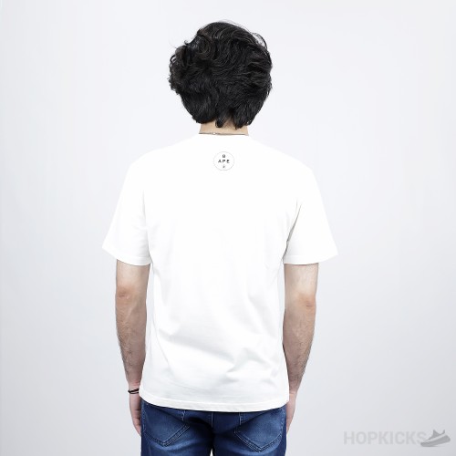 Bape By Bathing Ape Black White T-Shirt (Economy Batch)