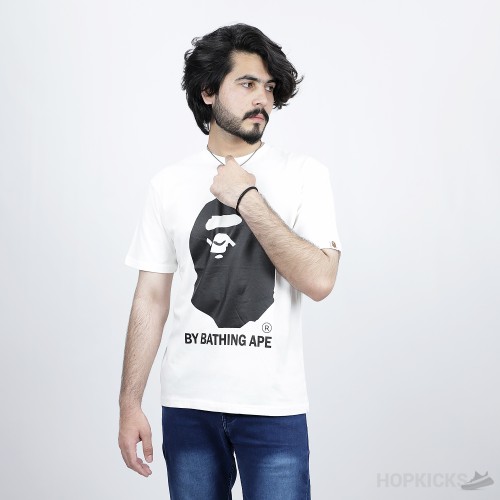 Bape By Bathing Ape Black White T-Shirt (Economy Batch)