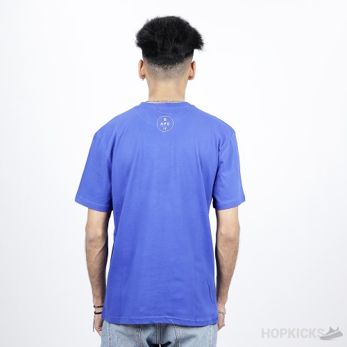 Bape Digital Shark Navy T-Shirt (Economy Batch)