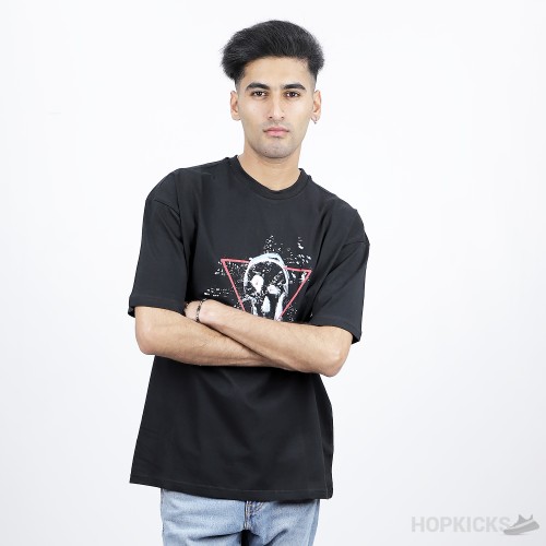 Supreme Skull Black T-Shirt (Economy Batch)