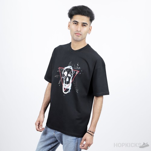 Supreme Skull Black T-Shirt (Economy Batch)
