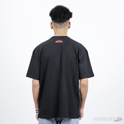 Supreme Skull Black T-Shirt (Economy Batch)