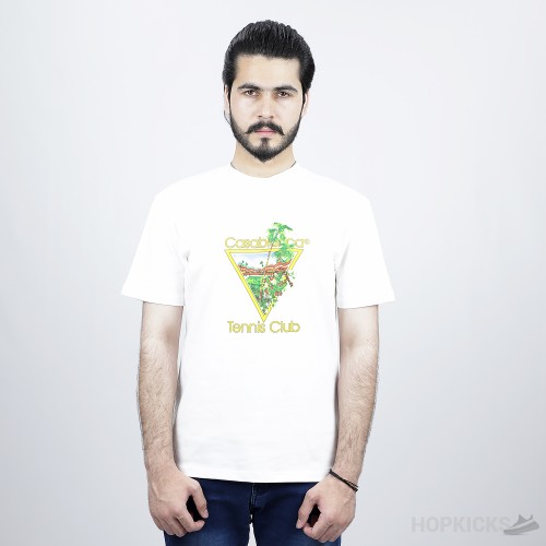 Casablanca Tennis Club White T-Shirt