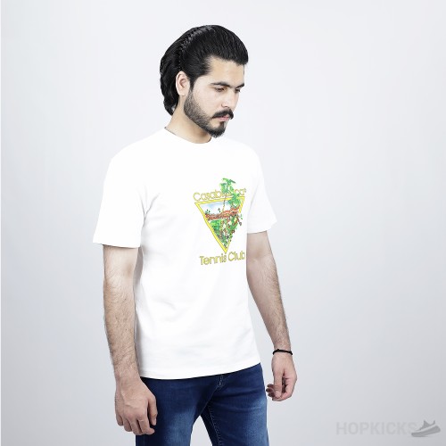 Casablanca Tennis Club White T-Shirt