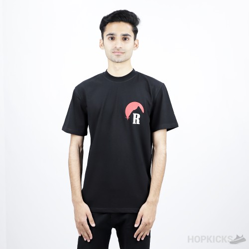Rhude Sundry Red Logo Print T-Shirt