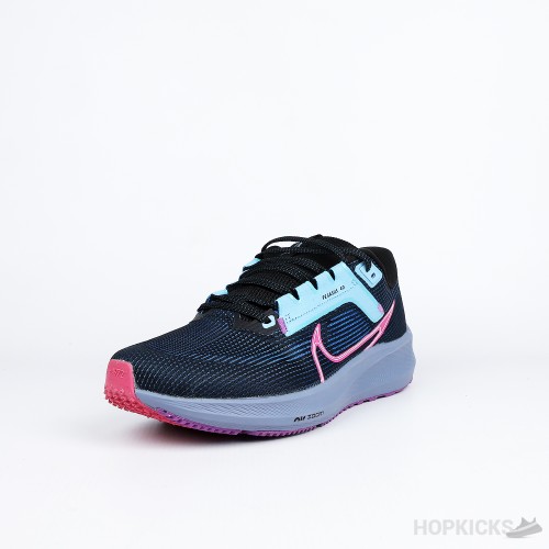 Nike Pegasus 40 SE Black Baltic Blue Hyper Pink (Premium Batch)