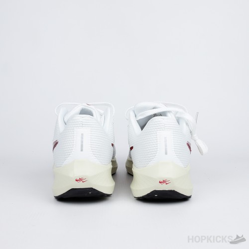 Nike Pegasus 40 Premium White Team Red (Premium Batch)