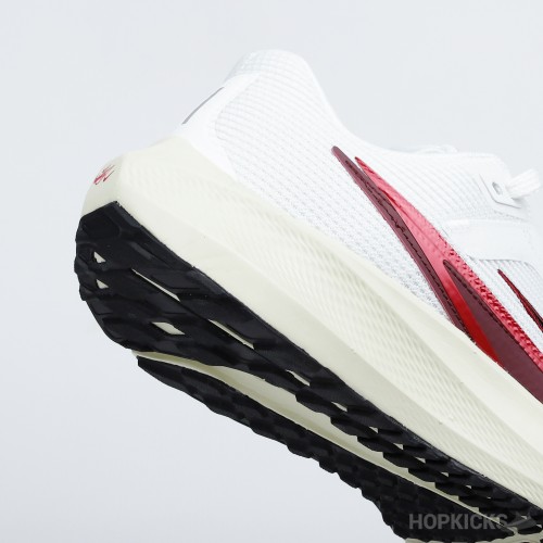 Nike Pegasus 40 Premium White Team Red (Premium Batch)