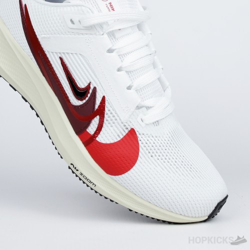 Nike Pegasus 40 Premium White Team Red (Premium Batch)