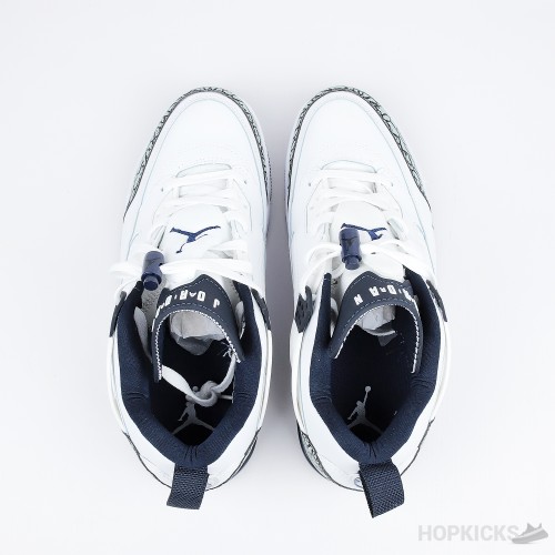 Air Jordan Spizike Low White Grey (Premium Batch)