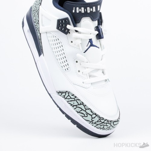 Air Jordan Spizike Low White Grey (Premium Batch)