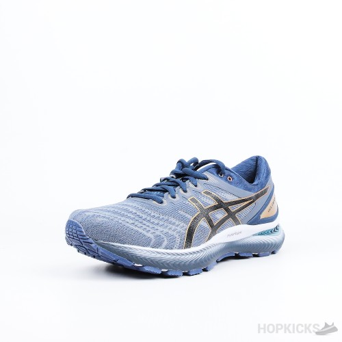 Asics Gel Nimbus 22 Blue Black (Premium Plus)