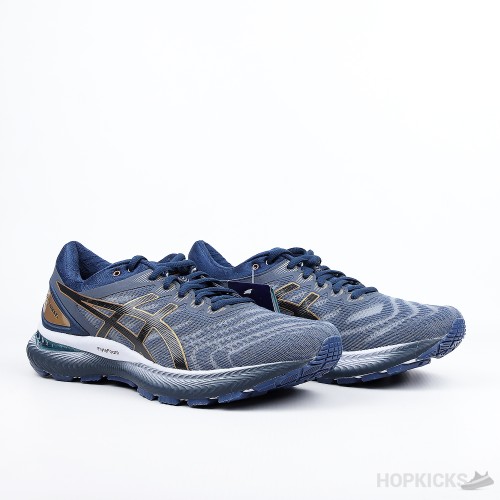 Asics Gel Nimbus 22 Blue Black (Premium Plus)