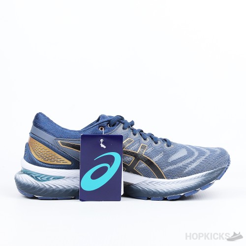 Asics Gel Nimbus 22 Blue Black (Premium Plus)