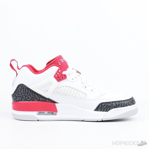 Air Jordan Spizike Low White Grey Red (Premium Batch)