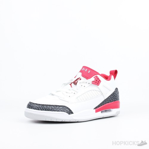 Air Jordan Spizike Low White Grey Red (Premium Batch)
