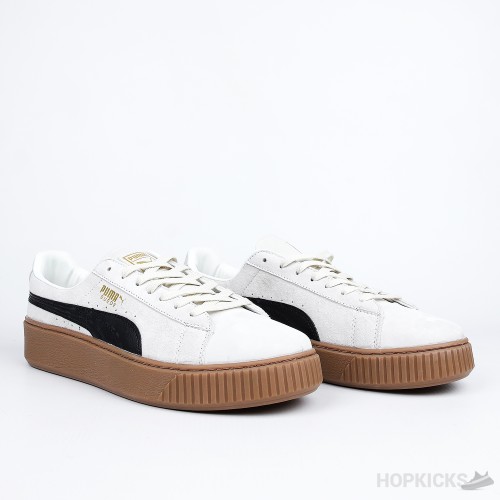 Puma Basket Suede White Black (Premium Batch)