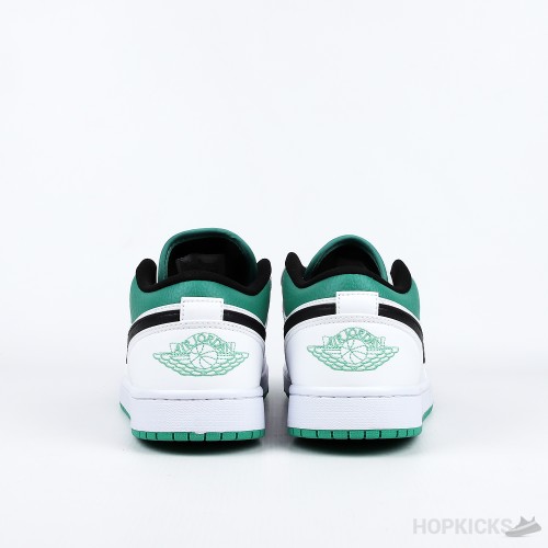 Air Jordan 1 Low White Lucky Green Black (Premium Batch)