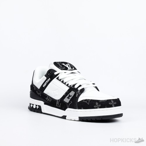 Louis Vuitton LV Trainer White Black (Premium Batch)