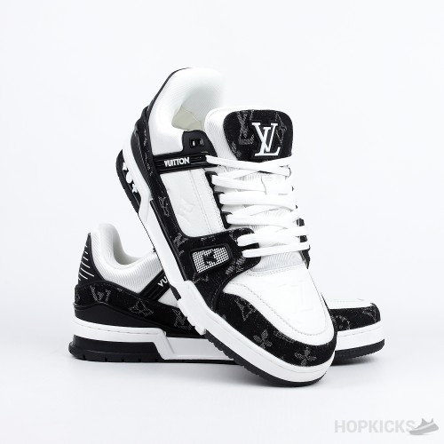 Louis Vuitton LV Trainer White Black (Premium Batch)