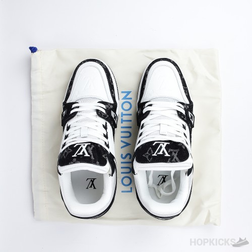 Louis Vuitton LV Trainer White Black (Premium Batch)